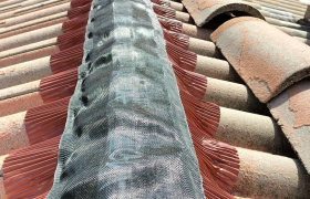 Rénovation de faitage à Bourg les valance